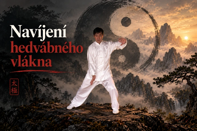 Navíjení hedvábného vlákna